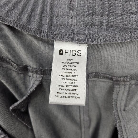 Figs Scrub Pants Mens XL Tansen Graphite Jogger Nurses Healthcare Uniforms - Picture 7 of 10
